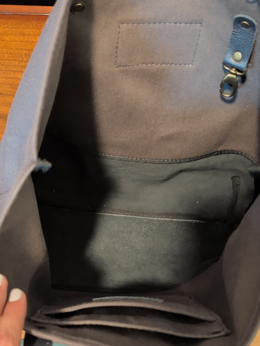 Portland Leather Big Big Tote - Ash - Picture 3 of 5